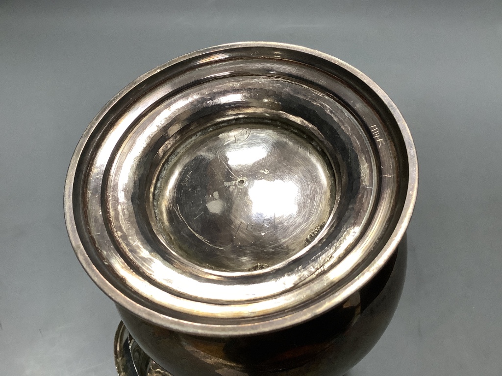 A George III silver biggin pot, William Bateman, London, 1819